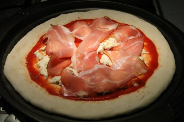 tojásos pizza készítése 4